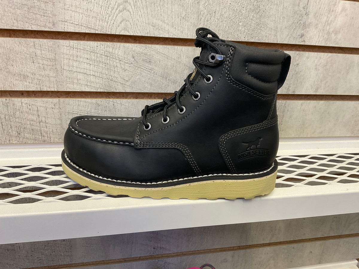 Irish Setter by Red Wing Pipestone 84634 Steel Toe Black