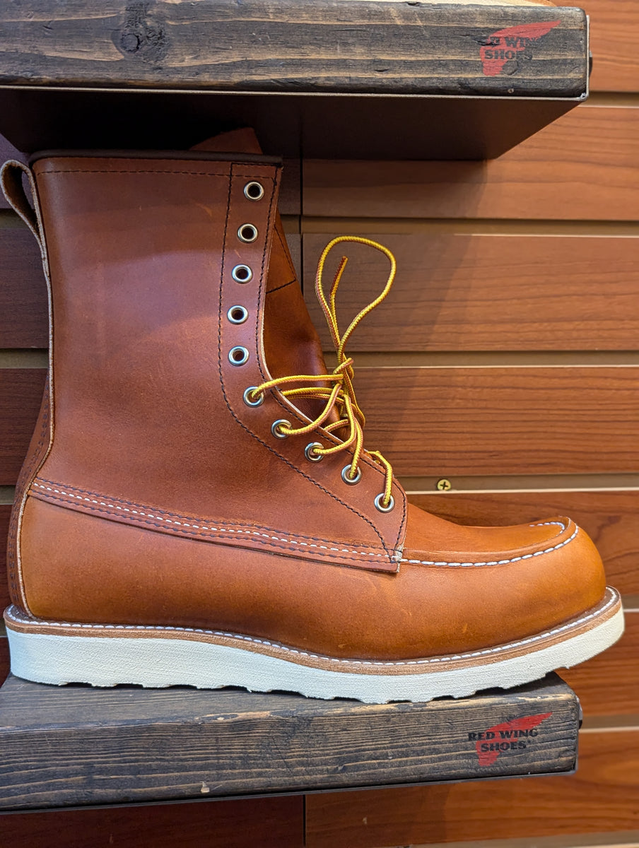 RED WING 877 《8\" CLASSIC MOC》 ORO-LEGACY Red Wing Classic Moc 8-Inch Boot - Oro Legacy Leather