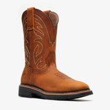Rancher Grit 12" S Toe Wellington Crazy Brown