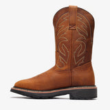 Rancher Grit 12" S Toe Wellington Crazy Brown