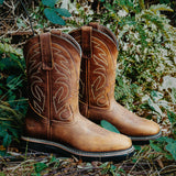 Rancher Grit 12" S Toe Wellington Crazy Brown