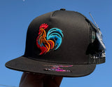 El Gallo Black Texhorn Cap