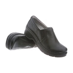 Naples Klogs Black full grain leather