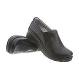 Naples Klogs Black full grain leather