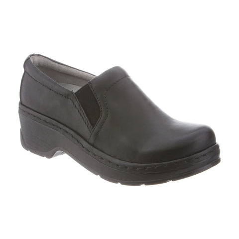 Naples Klogs Black full grain leather
