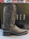 Denver Western Black Boot - Alfa Black