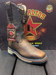 Los Altos Work Western Square Toe Boot