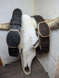 Del Cesar Western Belts - Black or Brown Leather Belt