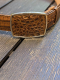 Los Altos Caiman Belt - Brown