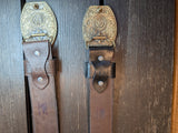 Del Cesar Western Belts - Black or Brown Leather Belt
