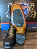 Wild West - Black Ostrich - Western Boots