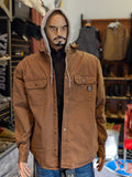 Overman Shirt Jacket - Wolverine - Black or Chestnut