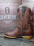 Silverton Charlie Cowboy Boots - Shedron - Leather Sole