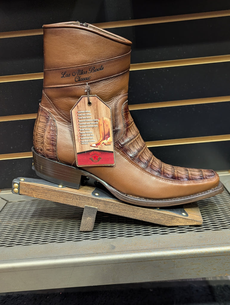 Los Altos Boots - Caiman Brown - Dress boots Workboots 4 U Los Altos Boots - Caiman Brown - Dress boots Workboots 4 U