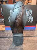 Wild West Brown Caiman - Side Zip Boots