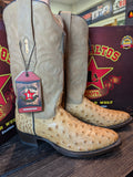 Round Toe - Ostrich - Amber - Los Altos Boots