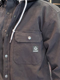 Overman Shirt Jacket - Wolverine - Black or Chestnut