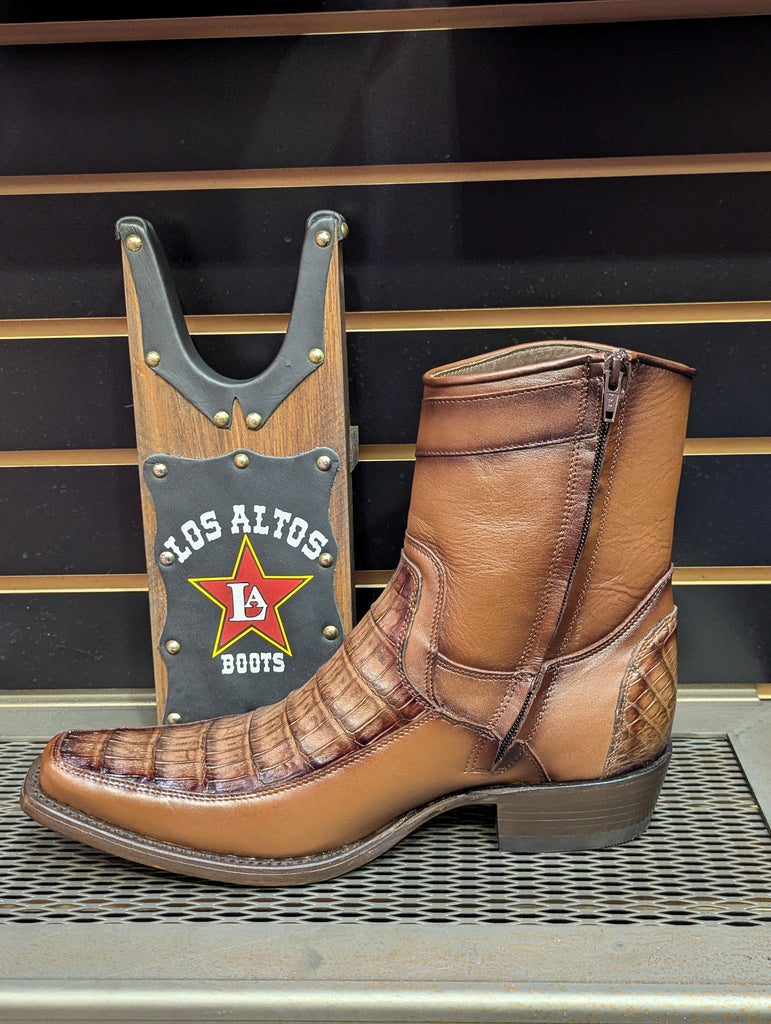 Los Altos Boots - Caiman Brown