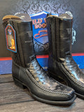 Wild West - Black Ostrich - Western Boots