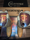 Round Toe - Ostrich - Amber - Los Altos Boots