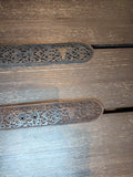 Del Cesar Western Belts - Black or Brown Leather Belt