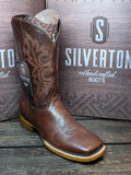 Silverton Charlie Cowboy Boots - Shedron - Leather Sole
