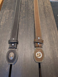 Johnn Dave Western Belt - Black or Brown
