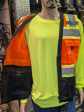 Hi-Visibility Two Tone Vest